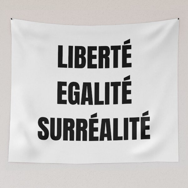 Item preview, "liberté, egalité, surréalité" designed and sold by jennifersmind.