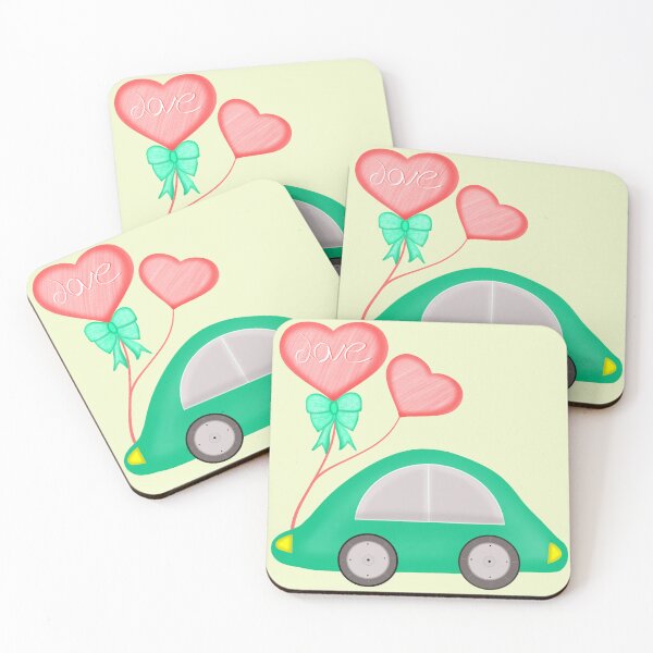Item preview, Lovely car with big love designed and sold by Onanong2531.