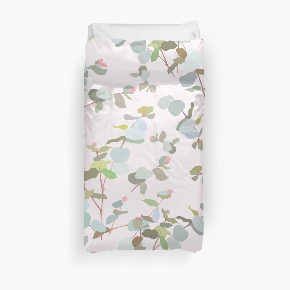 "eucalyptus" Duvet Cover by dansedelune Redbubble