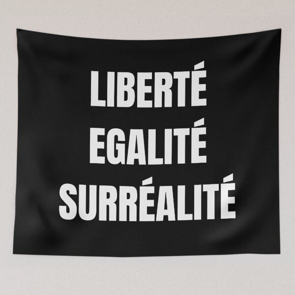 Item preview, "liberté, egalité, surréalité" designed and sold by jennifersmind.