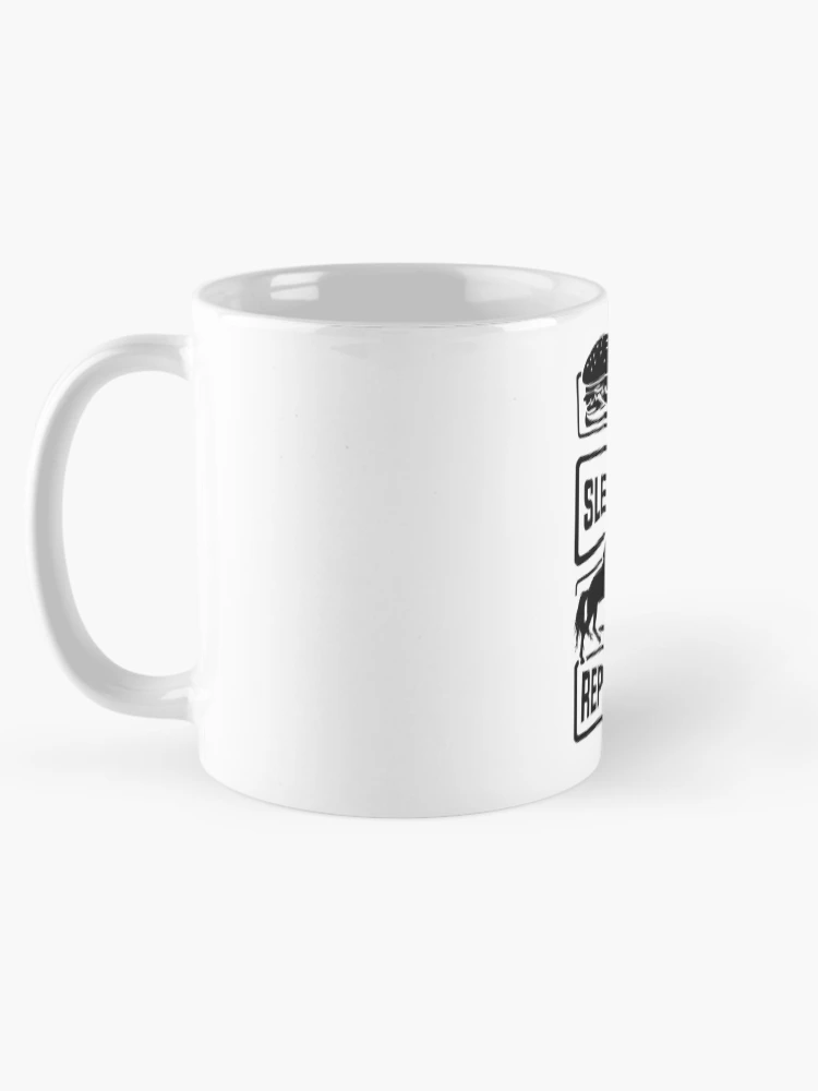 Thumbnail 5 of 6, Coffee Mug, Eat Sleep Ride Repeat Horse Rider Rider Riding designed and sold by anziehend.