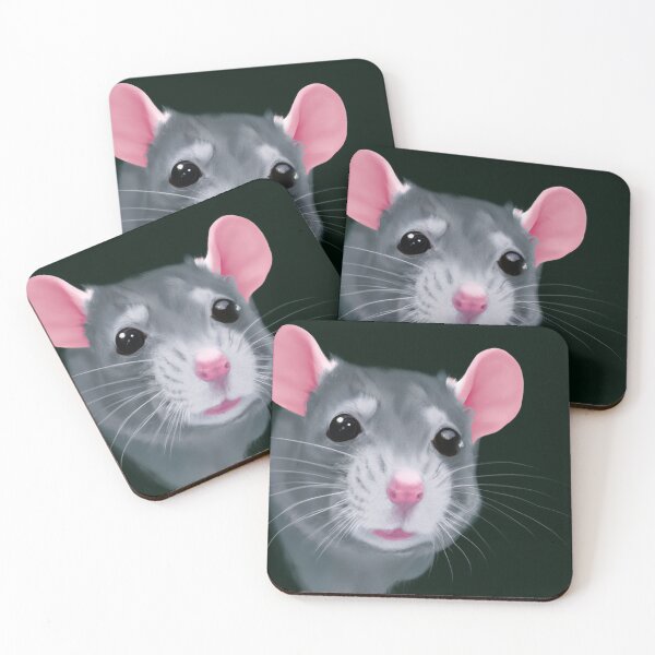 Item preview, Blue rat designed and sold by mindgoop.