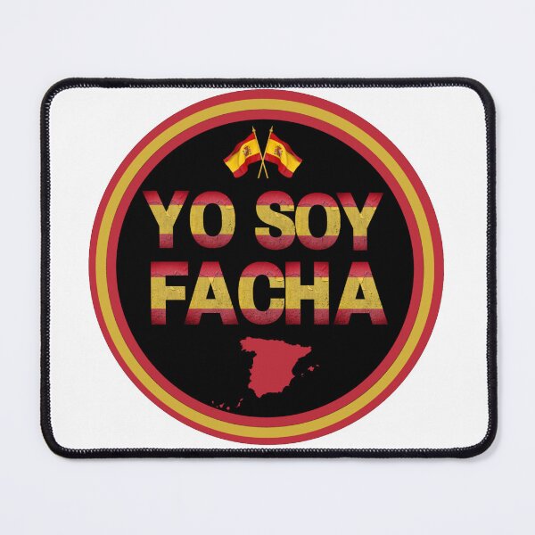 Item preview, I am Facha. Spanish Flag letters with dark background designed and sold by altohero.