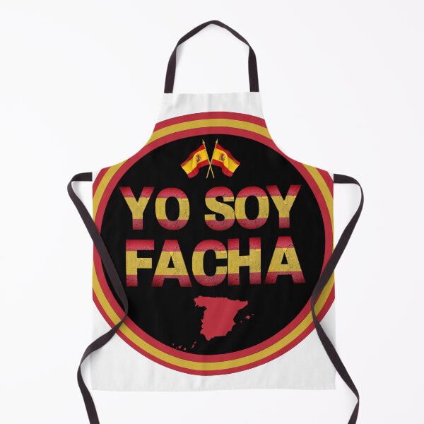 Item preview, I am Facha. Spanish Flag letters with dark background designed and sold by altohero.