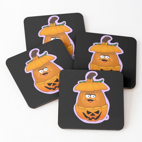 Item preview, Pumpkin McNugget Buddy - Purple Outline  designed and sold by The Abysmall.