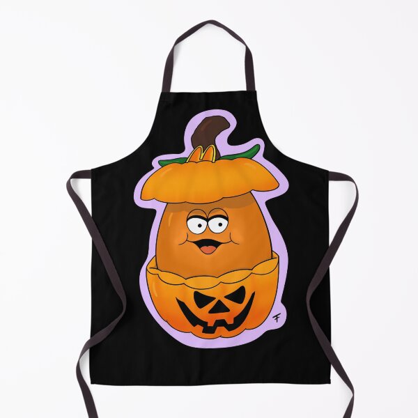 Item preview, Pumpkin McNugget Buddy - Purple Outline designed and sold by The Abysmall.