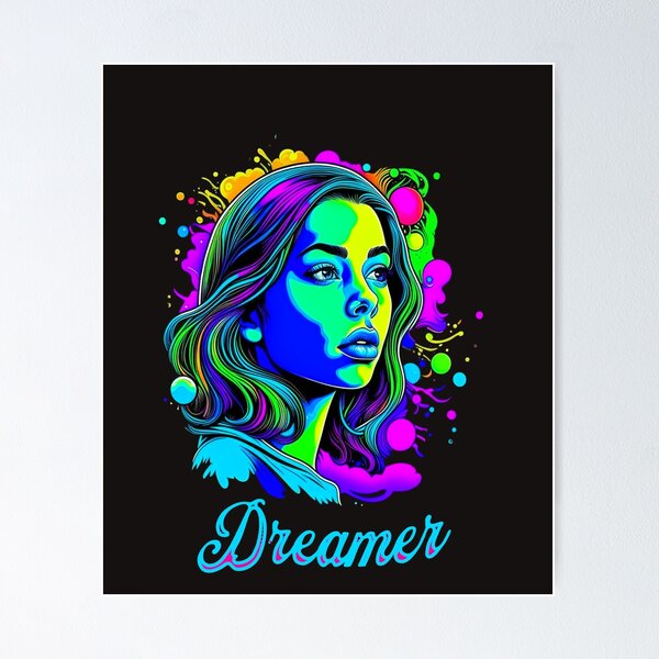 Item preview, beautiful girl "dreamer"  designed and sold by 420Freindly.