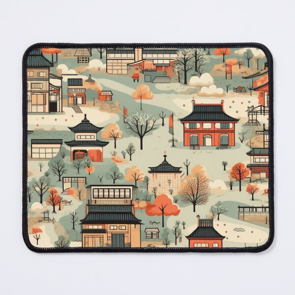 Item preview, Retro Japan Townscape designed and sold by natthaaekf.