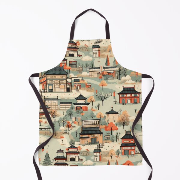 Item preview, Retro Japan Townscape designed and sold by natthaaekf.