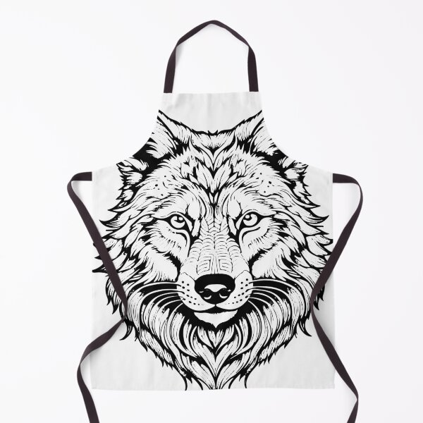 Item preview, Wolf Tattoo designed and sold by Grypis.
