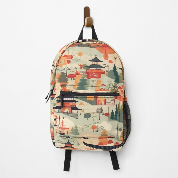 Item preview, Vintage Japanese Town Art designed and sold by natthaaekf.