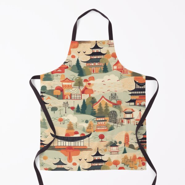 Item preview, Vintage Japanese Town Art designed and sold by natthaaekf.