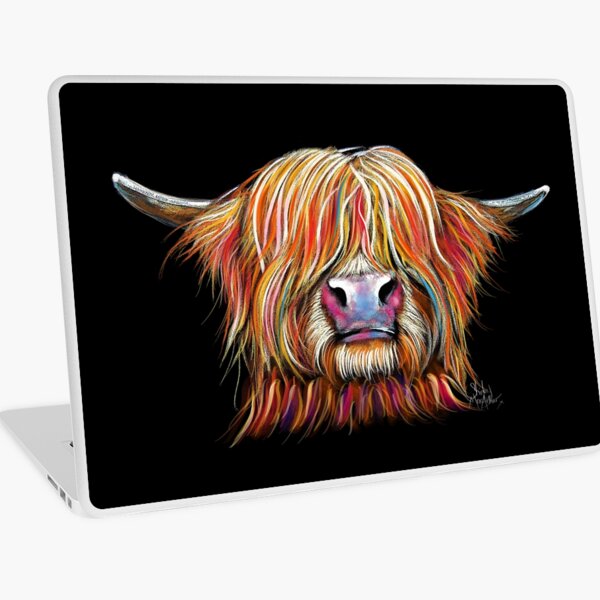 Highland Cow Laptop Skin, Laptop Cover, Laptop Skins, Removable Laptop –  James & Inks