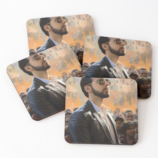 Item preview, Bukele, "cool president, surrounded by cheering crowd" designed and sold by inkArtistryfine.