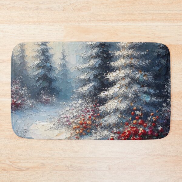 Item preview, Winter Trees and Flowers designed and sold by roxanegabriel.