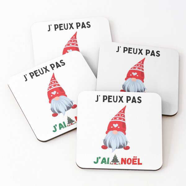 Aperçu de l'œuvre J Peux Pas J'ai Noël créée et vendue par Grafixfun.