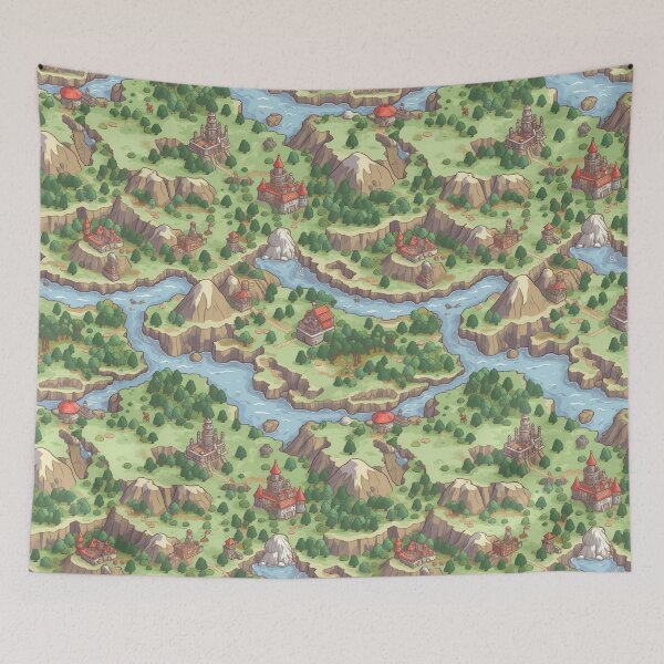 Item preview, Retro RPG Realms designed and sold by natthaaekf.