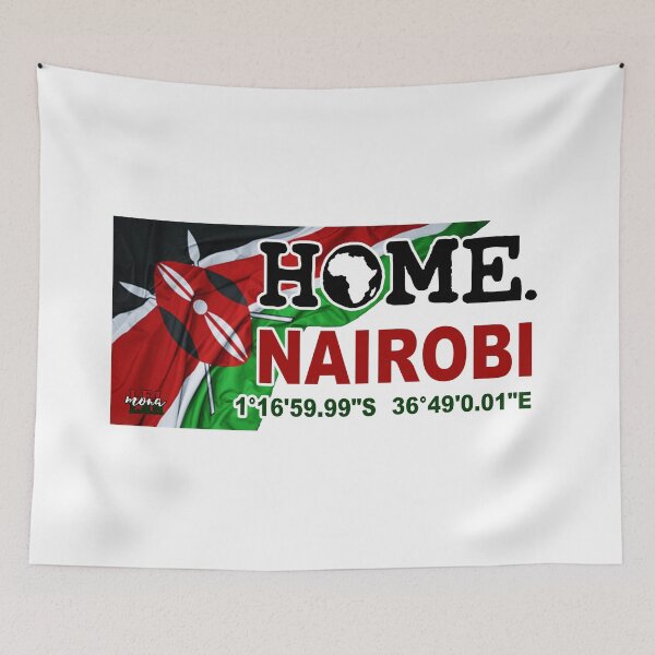 Item preview, Home Nairobi; Africa; Kenya; designed and sold by Mona-Leilah.