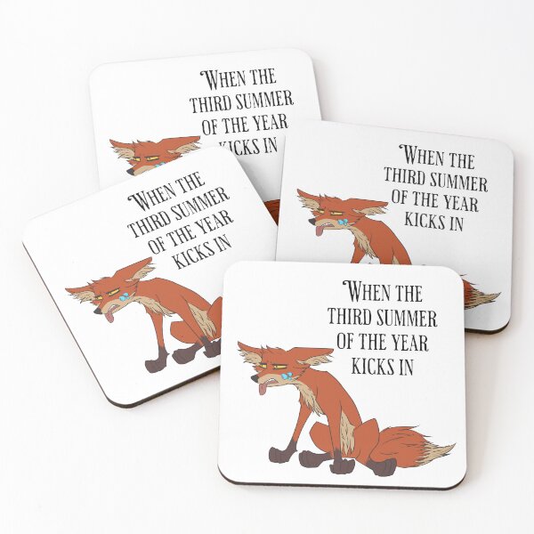 Item preview, Fox in the Summer designed and sold by CaffinatedFox.