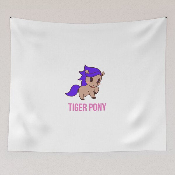 Item preview, Tiger Pony. ANIMALS OF THE WORLD  designed and sold by ridnaledesigner.