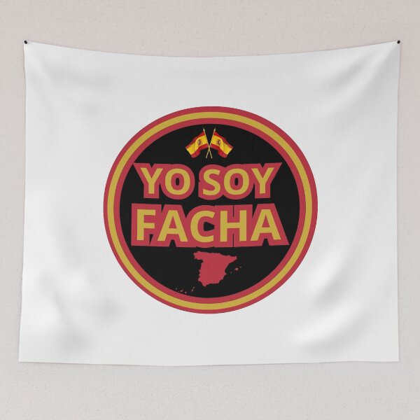 Item preview, I am Facha, dark background. Long live Spain designed and sold by altohero.