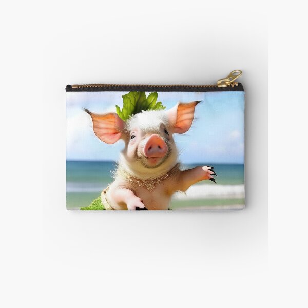 Item preview, Hula Piggy designed and sold by wickedcartoons.