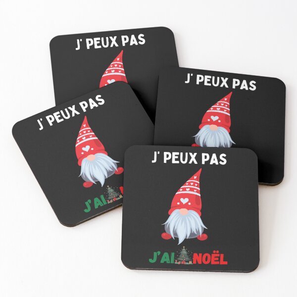 Aperçu de l'œuvre J Peux Pas J'ai Noël créée et vendue par Grafixfun.