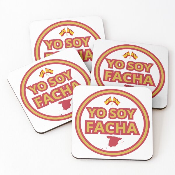 Item preview, I am Facha, white background. Flag and Map of Spain designed and sold by altohero.
