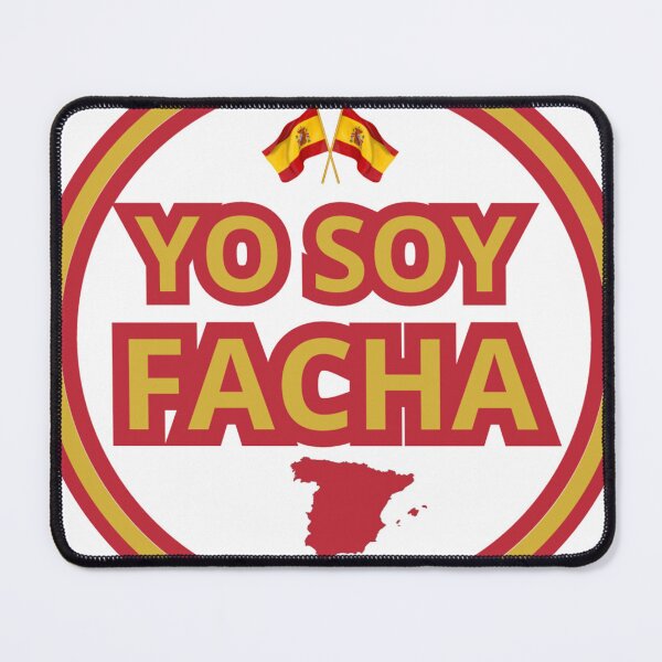 Item preview, I am Facha, white background. Flag and Map of Spain designed and sold by altohero.