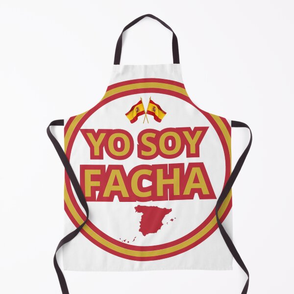 Item preview, I am Facha, white background. Flag and Map of Spain designed and sold by altohero.
