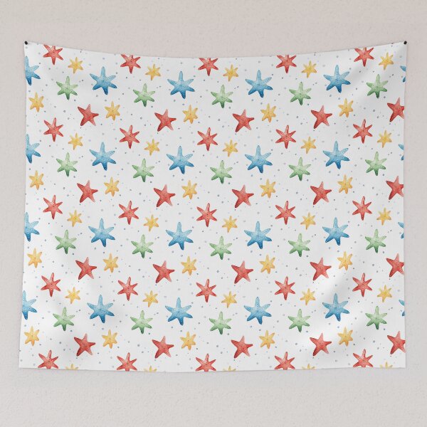 Item preview, Starry Wonders: A Darling Starfish Adventure designed and sold by qoodesignstudio.