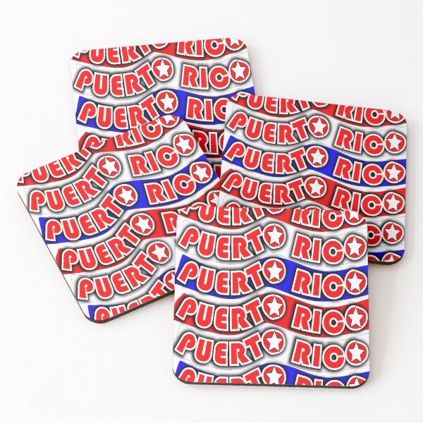 Item preview, Puerto Rico wavy letters designed and sold by Verle-art.