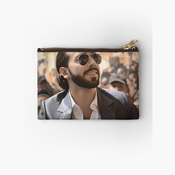 Item preview, Nayib Bukele, President of El Salvador, Celebrates with the People designed and sold by inkArtistryfine.