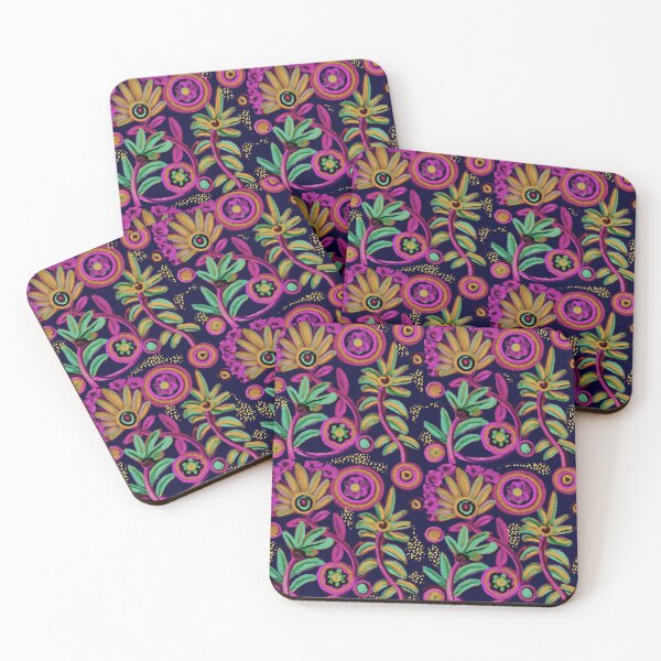 Item preview, Boho Pink Flowers designed and sold by Minie  Ramasamy.