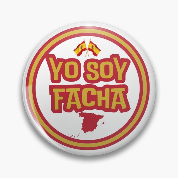 Item preview, I am Facha, white background. Flag and Map of Spain designed and sold by altohero.