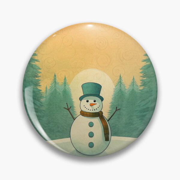 Item preview, Winter Solstice Snowman designed and sold by TempleCatWear.