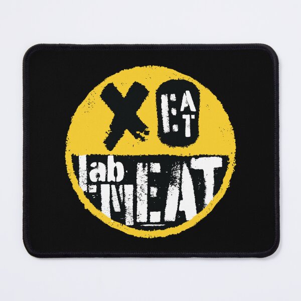 Item preview, EAT LAB MEAT  Happy Face Urban art style Enjoying the Synthentivoric Lifestyle designed and sold by pelagio.
