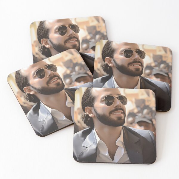 Item preview, Nayib Bukele, President of El Salvador, Celebrates with the People designed and sold by inkArtistryfine.