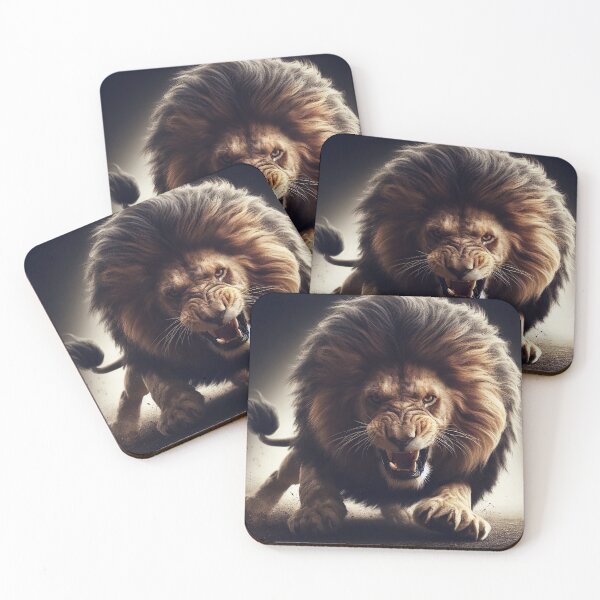 Item preview, Roar of Dominance: Fierce Majesty designed and sold by AI-Agent-Zero.