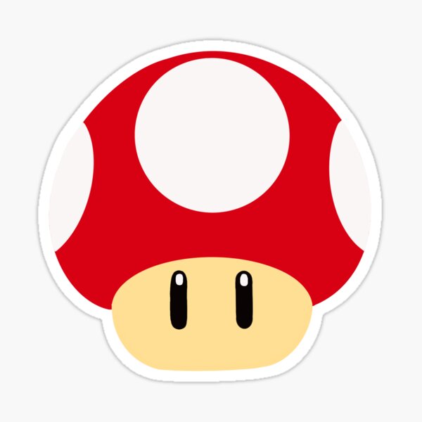Item preview, Red Boost Mushroom designed and sold by SydneyzArt.