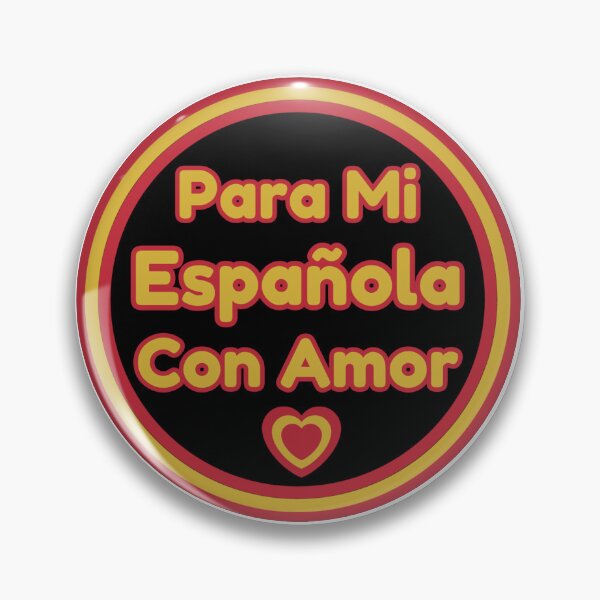 Item preview, For my Spanish With love. Dark background designed and sold by altohero.