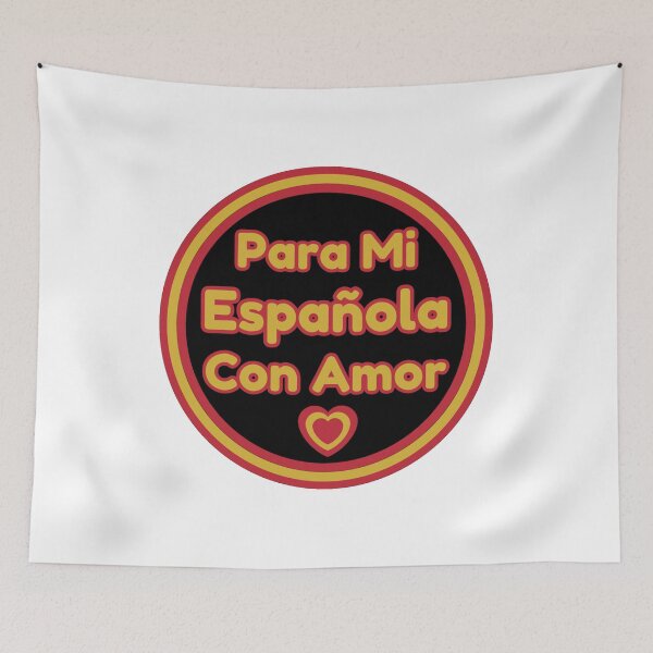Item preview, For my Spanish With love. Dark background designed and sold by altohero.