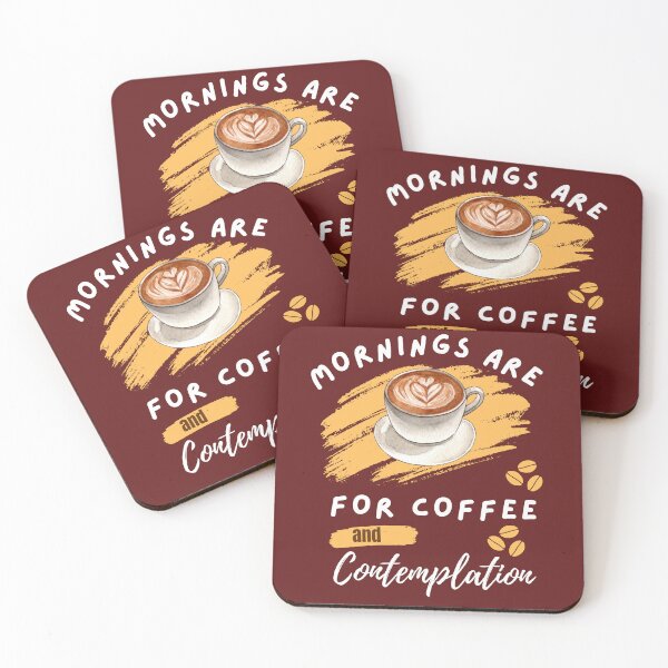 Item preview, Mornings are for Coffee and Contemplation designed and sold by ishitastore08.