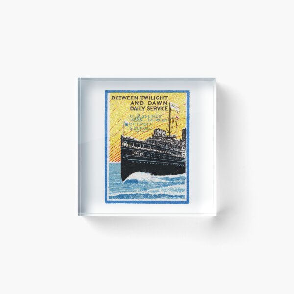 Item preview, 1910 Detroit to Buffalo Steamship designed and sold by historicimage.