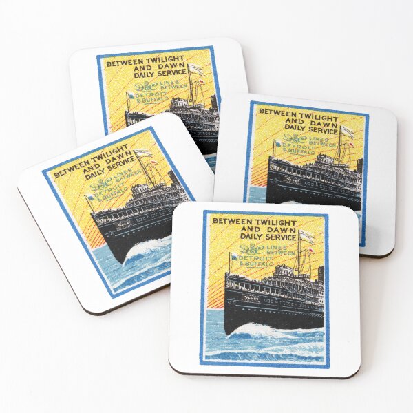 Item preview, 1910 Detroit to Buffalo Steamship designed and sold by historicimage.