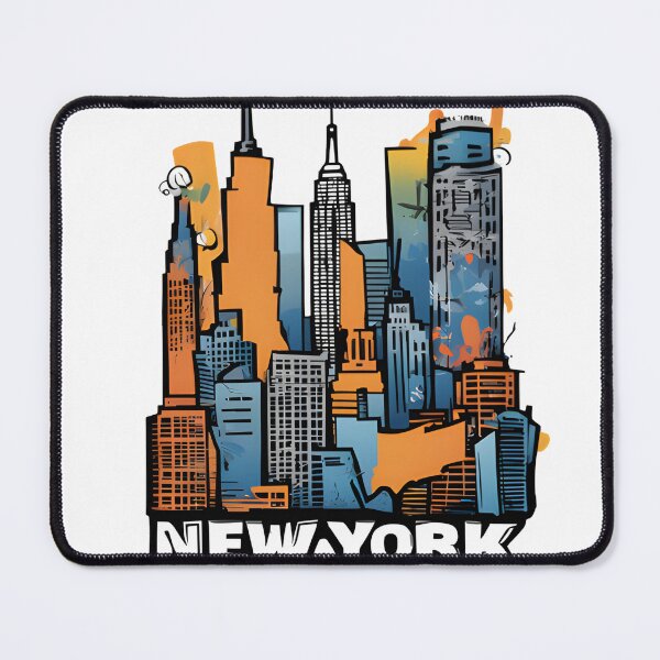 Item preview, New york abstract designed and sold by Newrealis.