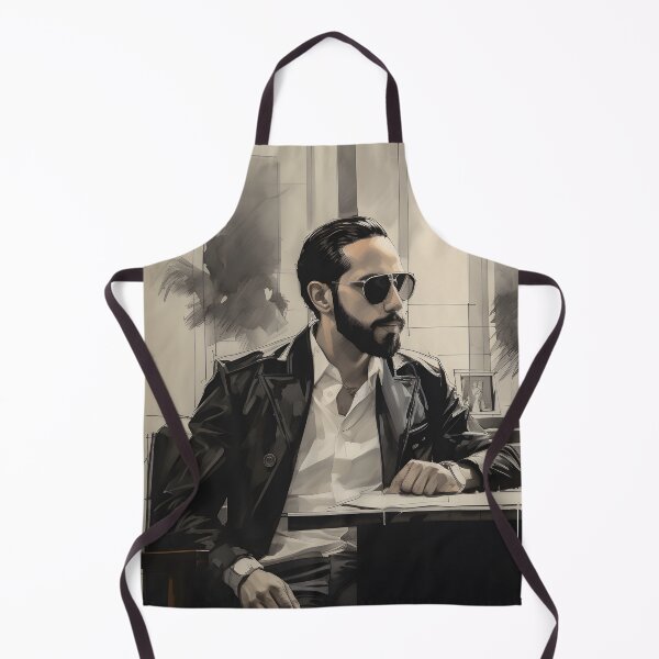 Item preview, Monochrome art by Nayib Bukele designed and sold by inkArtistryfine.