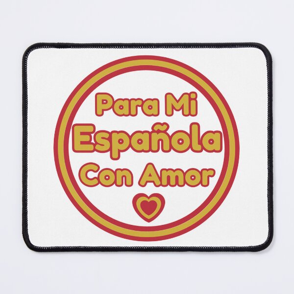 Item preview, For my Española Con Amor. With heart and Spanish flag designed and sold by altohero.