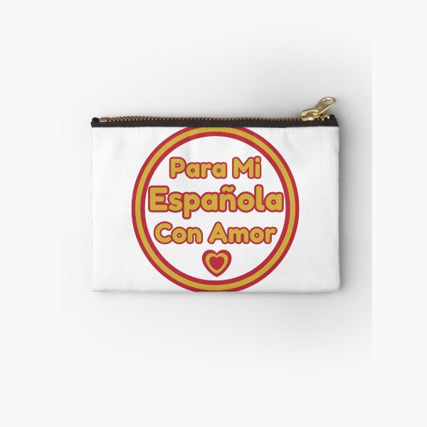 Item preview, For my Española Con Amor. With heart and Spanish flag designed and sold by altohero.