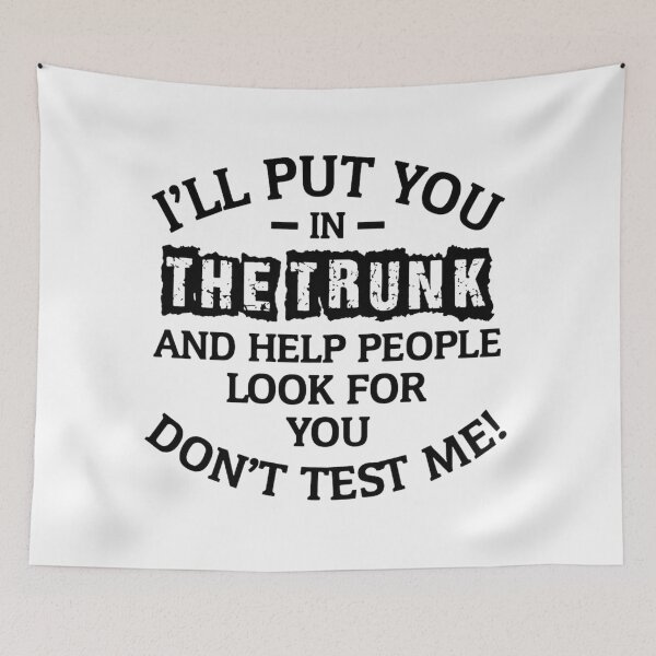 Item preview, Ill put you in the Trunk and help people look for you designed and sold by jackvares.